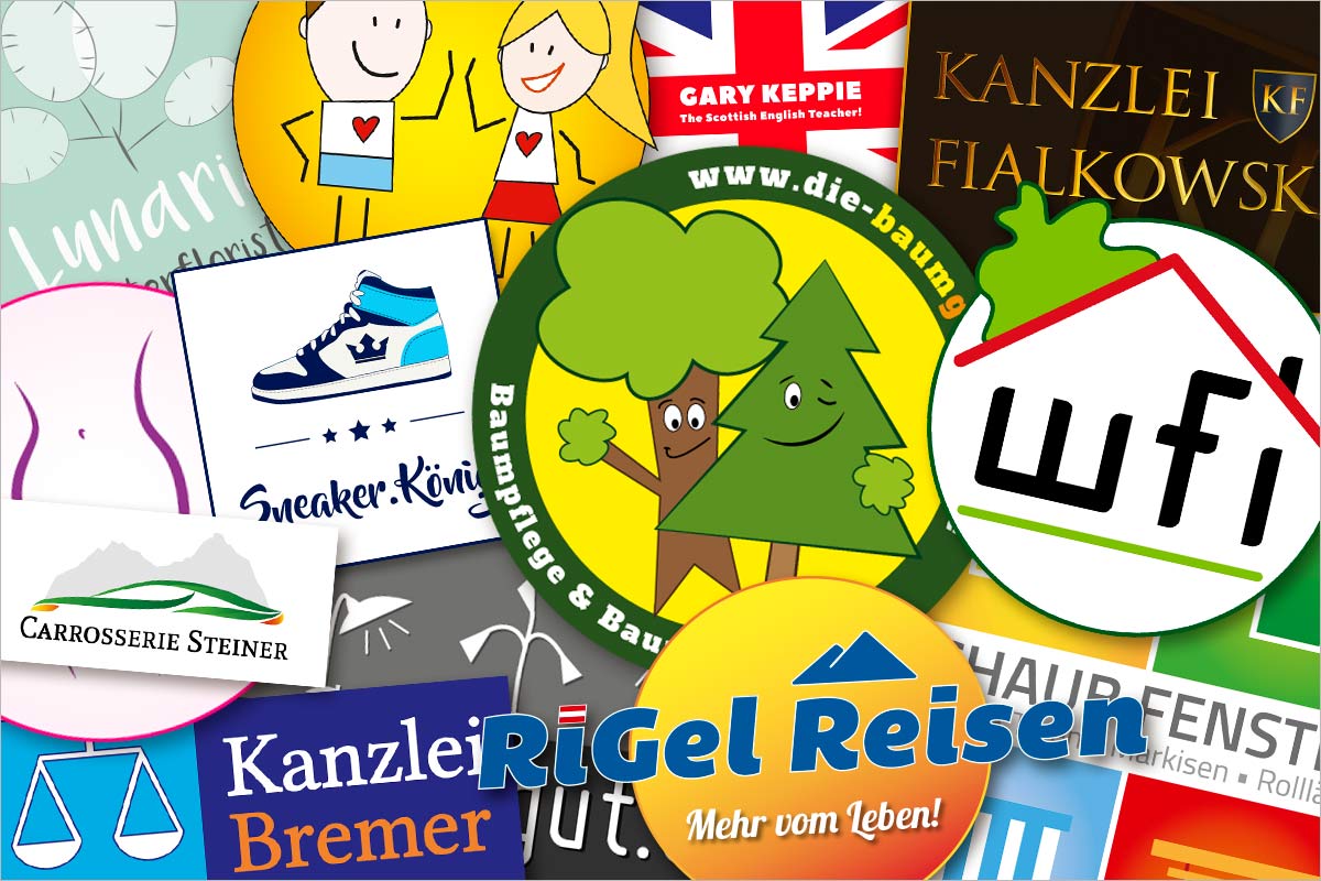 Logo Design der Werbeagentur und Kreativagentur für Risch-Rotkreuz