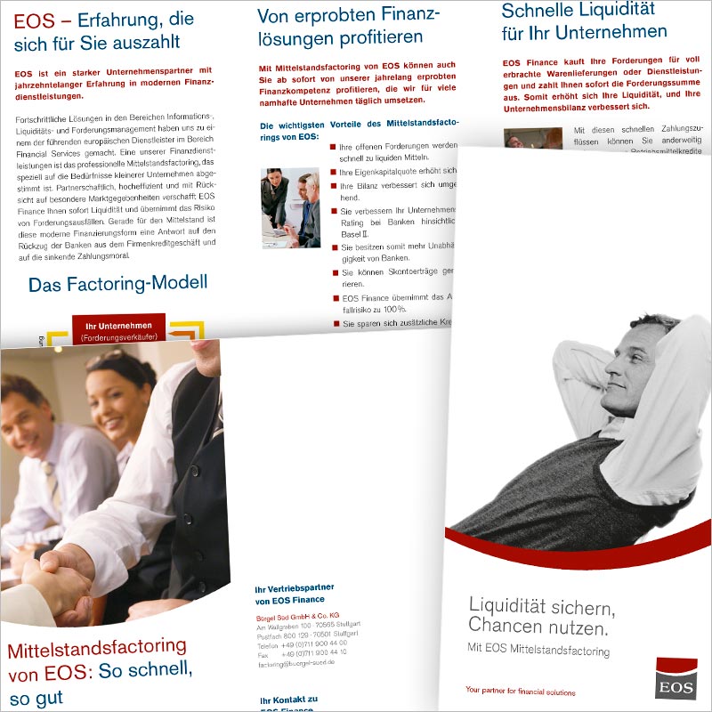 Referenz Flyer-Design der Werbeagentur und Kreativagentur Zug