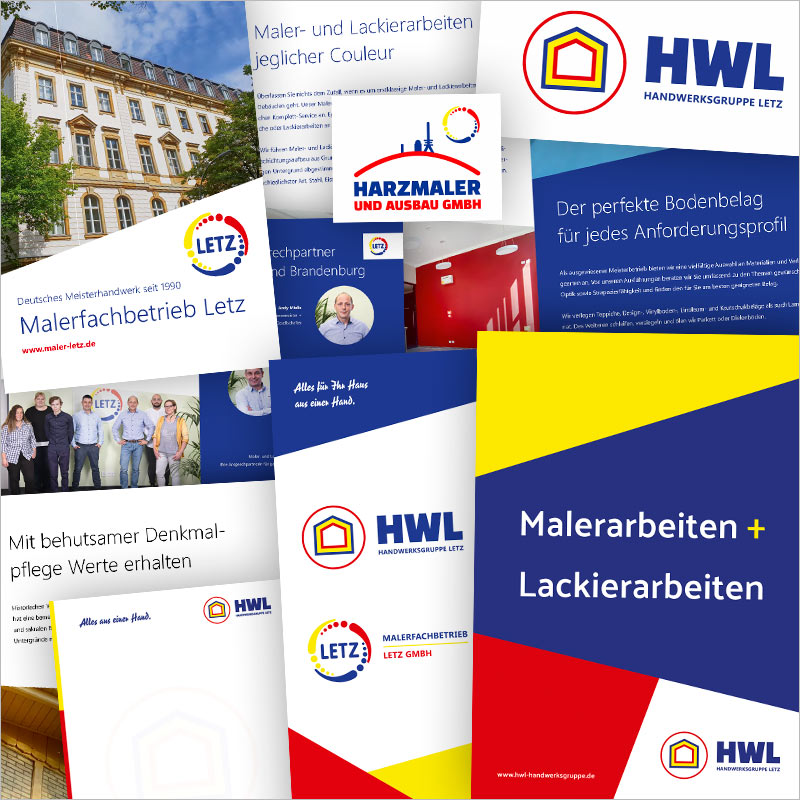 Referenz Grafikdesign Broschüre der Werbeagentur und Kreativagentur Zug